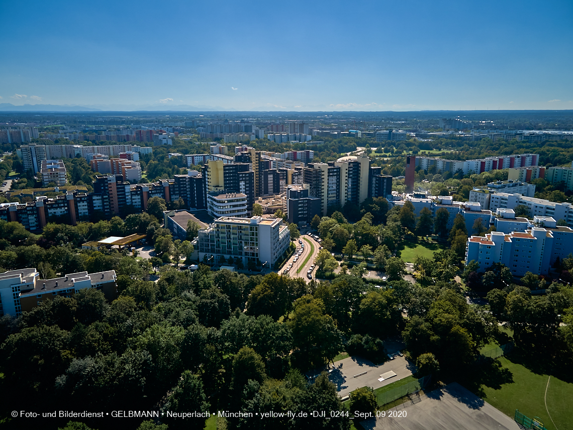 09.09.2020 - Baustelle Marx-Zentrum in Neuperlach